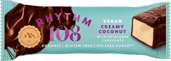 RHYTHM108 Super Coconut Dark Chocolate Bar glutenfrei vegan 33g RHYTHM108 Super Coconut Dark Chocolate Bar glutenfrei vegan 33g