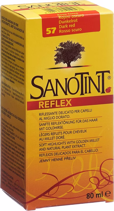 Sanotint Haartönung 57 Dunkelrot