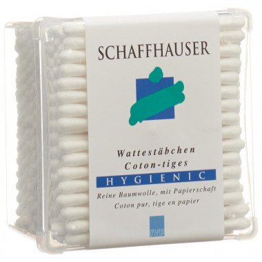 SCHAFFHAUSER Wattestäbchen Hygienic 200 Stück