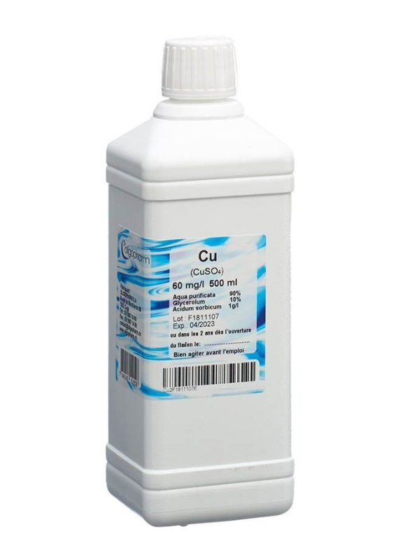 OLIGOPHARM Kupfer Lös 60 mg/l 250ml