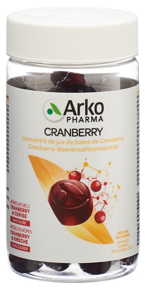 Arkogummies Cranberry Ds 60 Stück Arkogummies Cranberry Ds 60 Stück