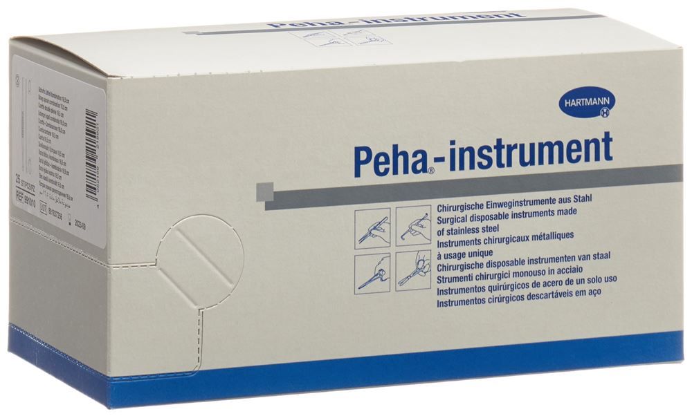 Peha-INSTRUMENT Scharfe Löffel Kombination 25 Stück