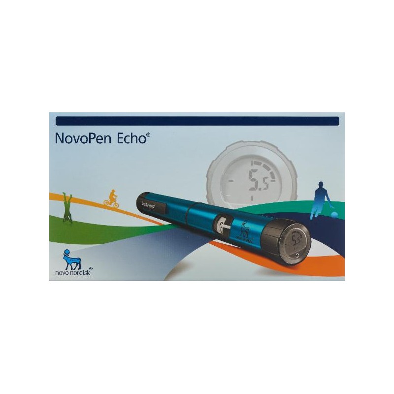 Novopen Echo Plus Injektionsgerät blau Novopen Echo Plus Injektionsgerät blau