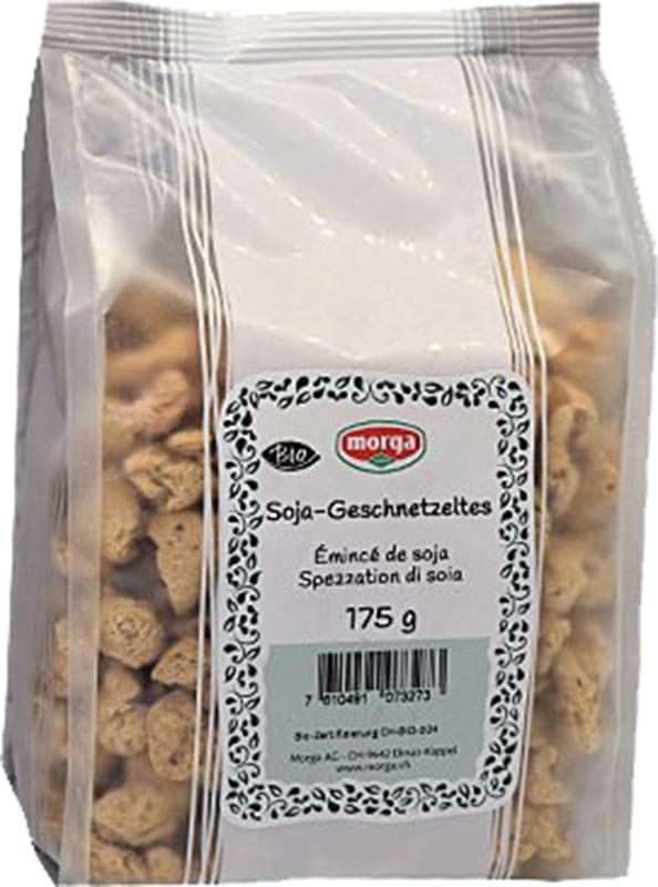 MORGA Soja-Geschnetzeltes Fleischersatz Bio 175g