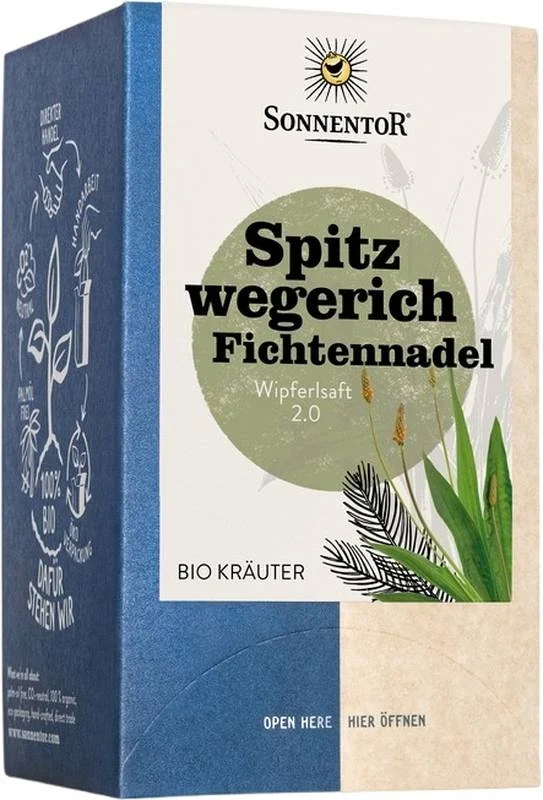 Sonnentor Spitzwegerich Tee BIO Beutel 18 Stück
