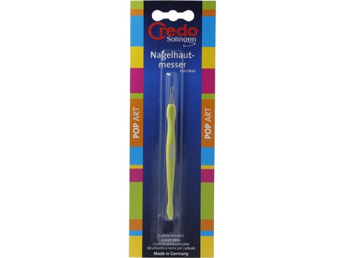 Credo Nagelhautmesser Pop Art rostfrei