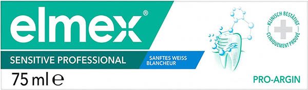 elmex SENSITIVE PROFESSIONAL SANFTES WEISS Zahnpasta 75ml elmex SENSITIVE PROFESSIONAL SANFTES WEISS Zahnpasta 75ml