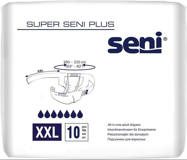 SUPER SENI Plus Windelhosen XXL 10 Stück