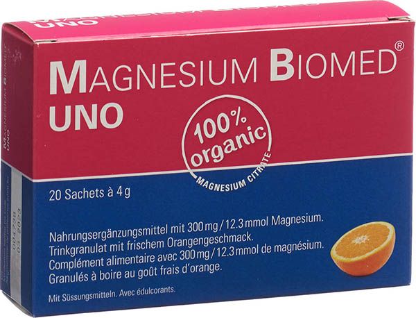 Magnesium BioMed® Uno 20 Stück Magnesium BioMed® Uno 20 Stück