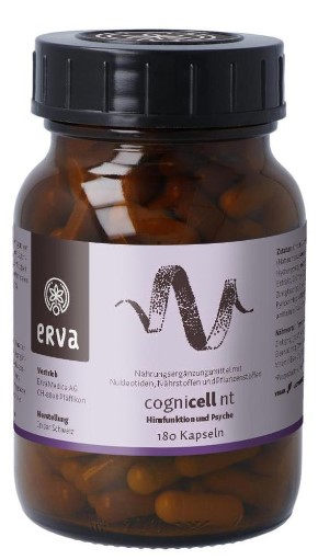 ERVA Cognicell NT Nukleotide Kapseln Dose 180 Stück