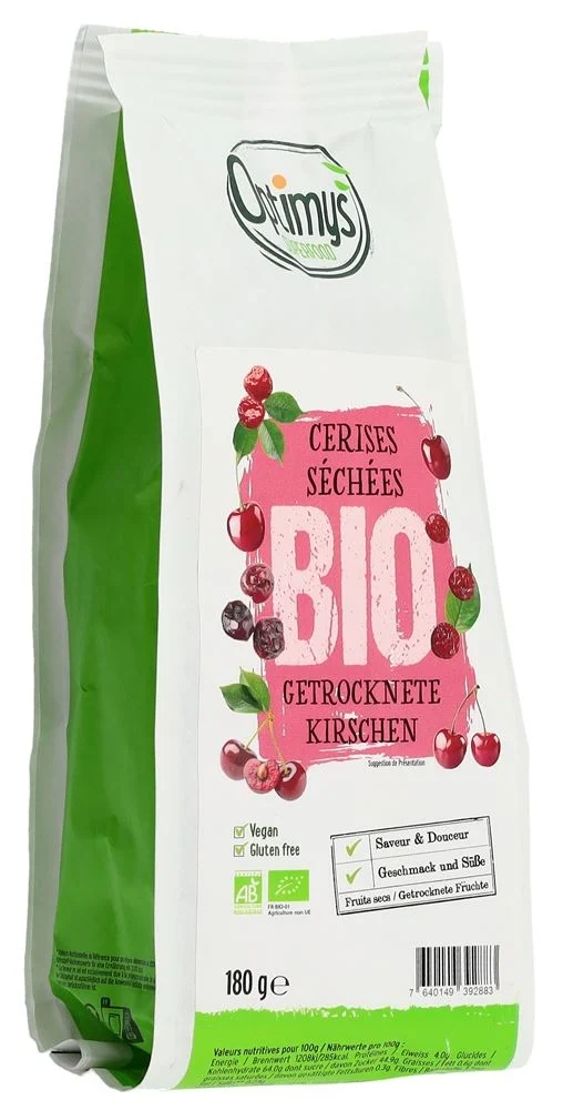 Optimys Kirschen getrocknet 180g