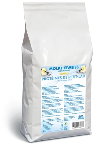 Biosana Molke Eiweiss Pulver Vanille Beutel 2kg