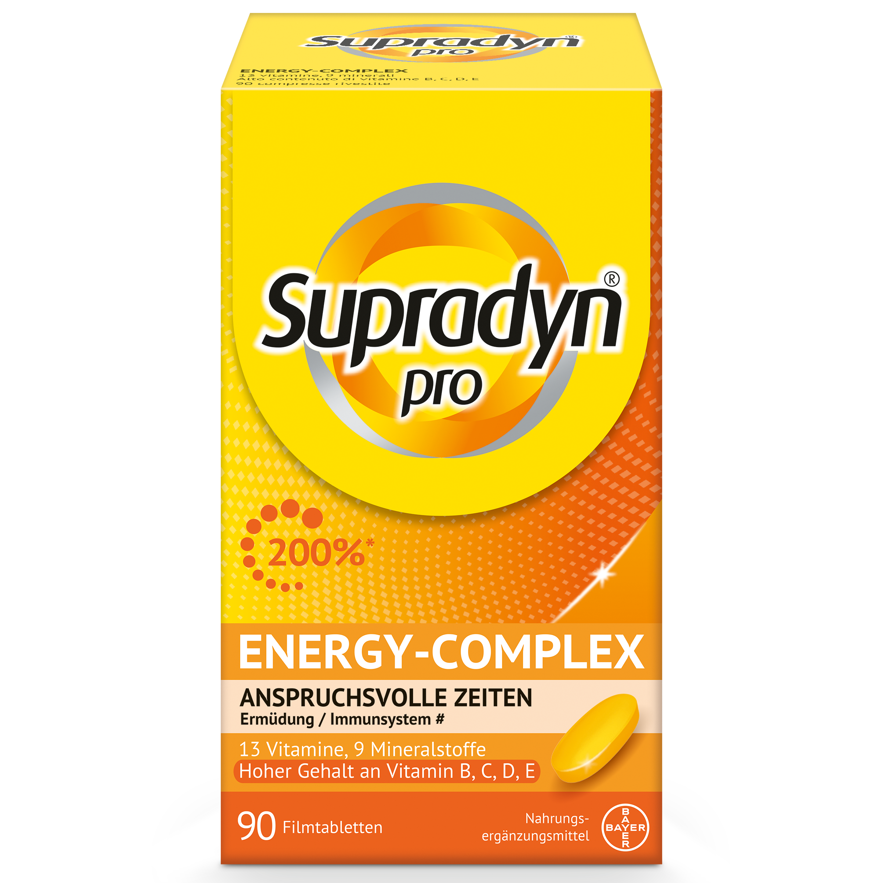 Supradyn® pro energy-complex Filmtabletten 90 Stück