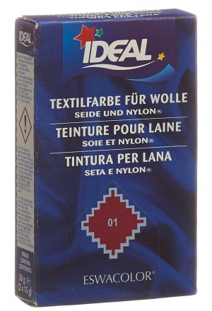 Ideal Wolle Color Plv No01 rot 30g