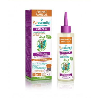 Puressentiel Anti-Läuse Lotion mit Kamm 200ml Puressentiel Anti-Läuse Lotion mit Kamm 200ml