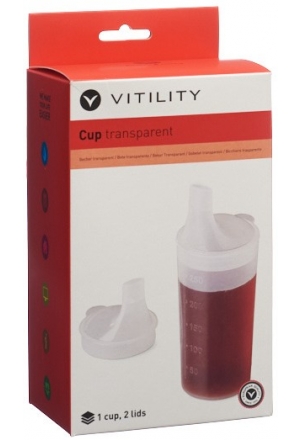 Vitility Becher transparent Vitility Becher transparent