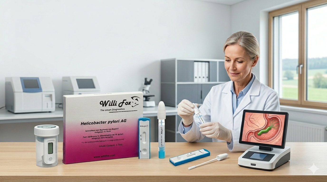 Helicobacter pylori: Was ist das – und wie funktioniert der Stuhltest?