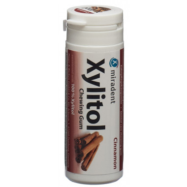 Miradent Xylitol Kaugummi Zimt 30 Stück Miradent Xylitol Kaugummi Zimt 30 Stück