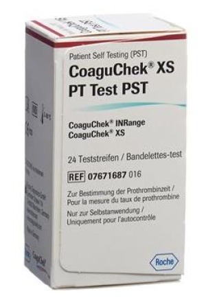 COAGUCHEK XS PT PST de/it/nl/fr 2 x 24 Stück