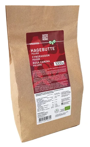 NaturKraftWerke Hagebutten Pulver Bio 1000g