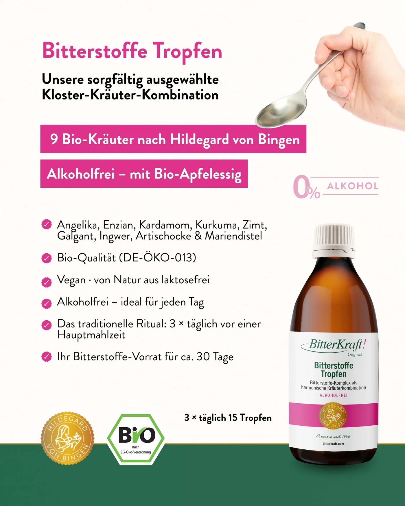 BitterKraft! Original Alkoholfrei BIO 200ml