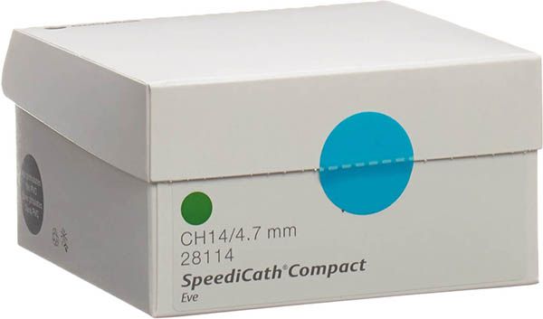 SpeediCath Compact Eve 1x Katheter CH14 Frau 30 Stück