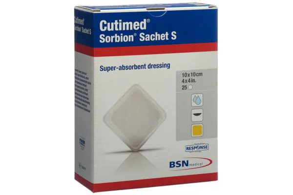 Cutimed Sorbion Sachet S 10x10cm 25 Stück