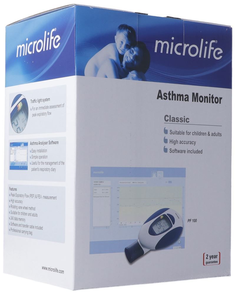 MICROLIFE PF100 elektroni Asthma Monitor MICROLIFE PF100 elektroni Asthma Monitor