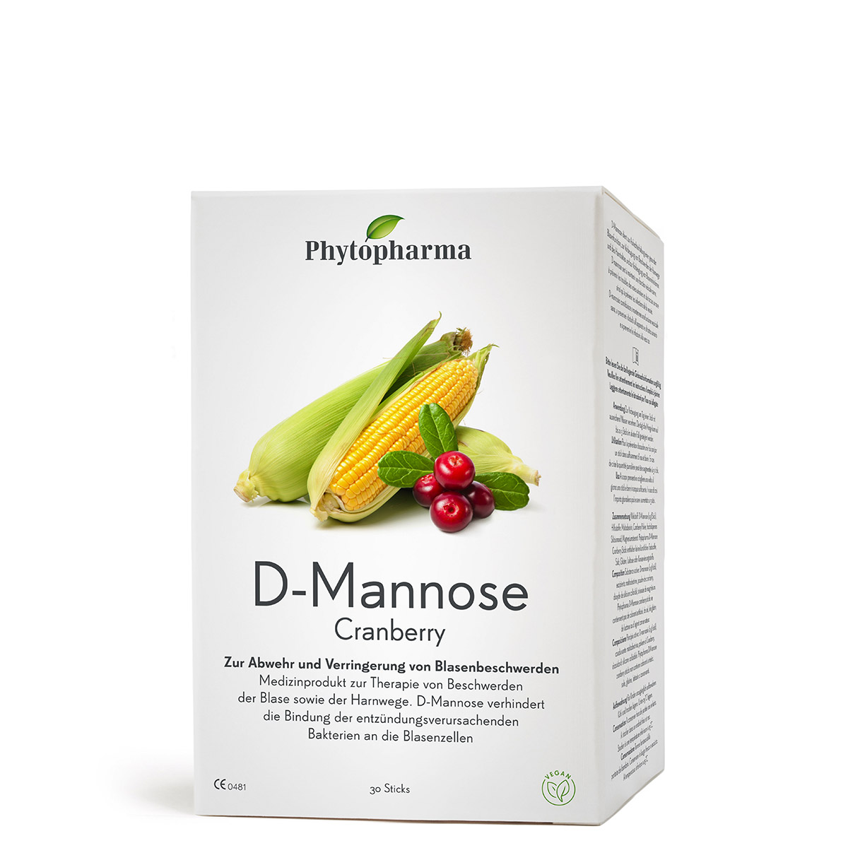 PHYTOPHARMA D-Mannose Cranberry Stick 24 Stück PHYTOPHARMA D-Mannose Cranberry Stick 24 Stück