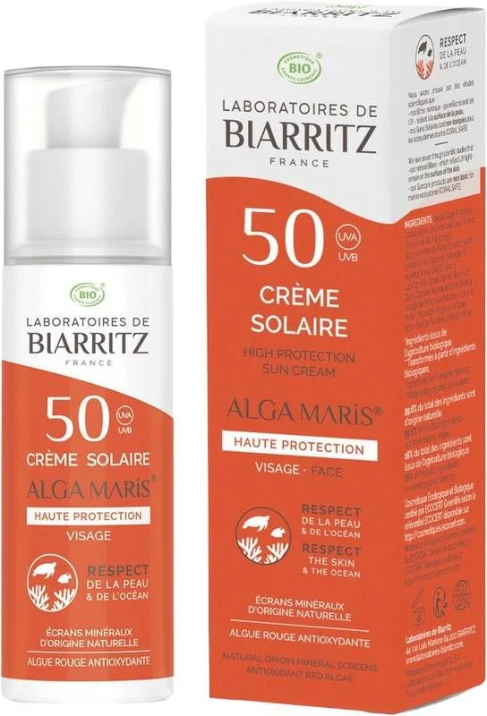 ALGA MARIS Sonnencr Gesicht ge LSF50 be 50ml