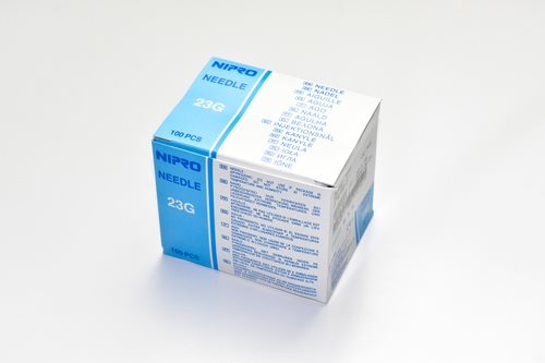 Nipro Einmalkanül 0.6x25mm 23Gx1 blau 100 Stück