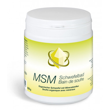 Biosana MSM Schwefelbad organischer Schwefel mit Mineralstoffen 600g