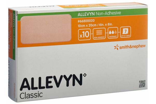 Allevyn Non-Adhesive Wundverband 10x20cm 10 Stück