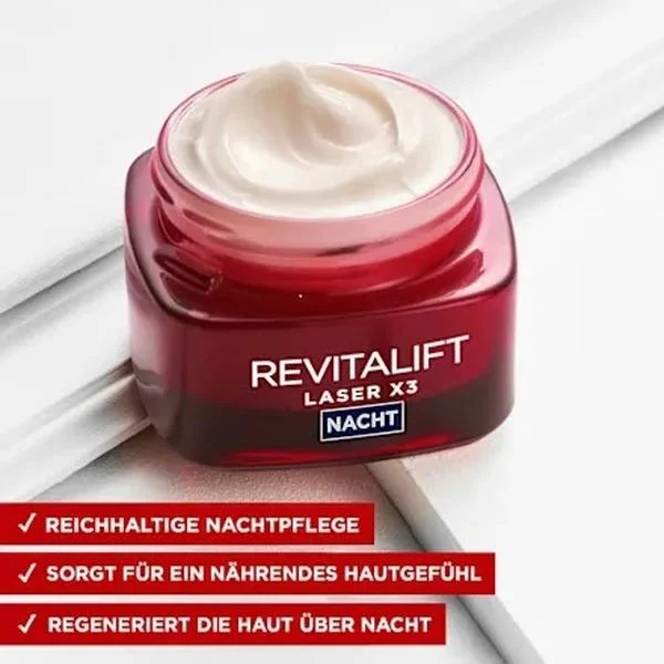L'OREAL PARIS Revitalift Laser X3 Nachtpfl 50ml