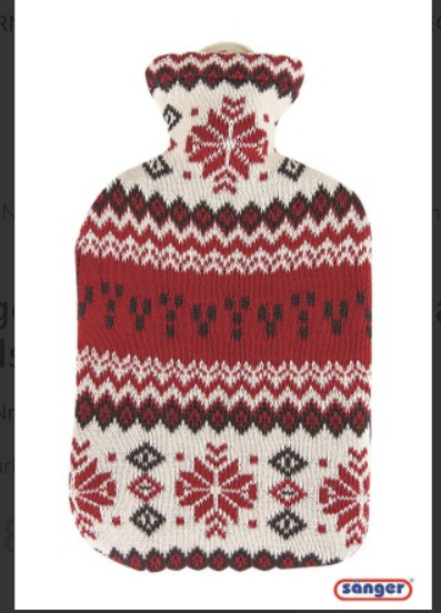 SÖNGER Wärmflasche Naturkau Strickb 2l Nordstern