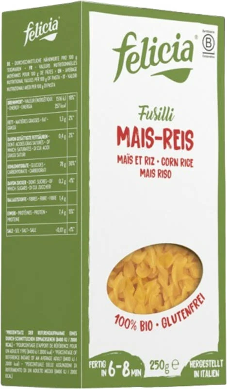 FELICIA Mais Reis Fusilli glutenfrei 250g