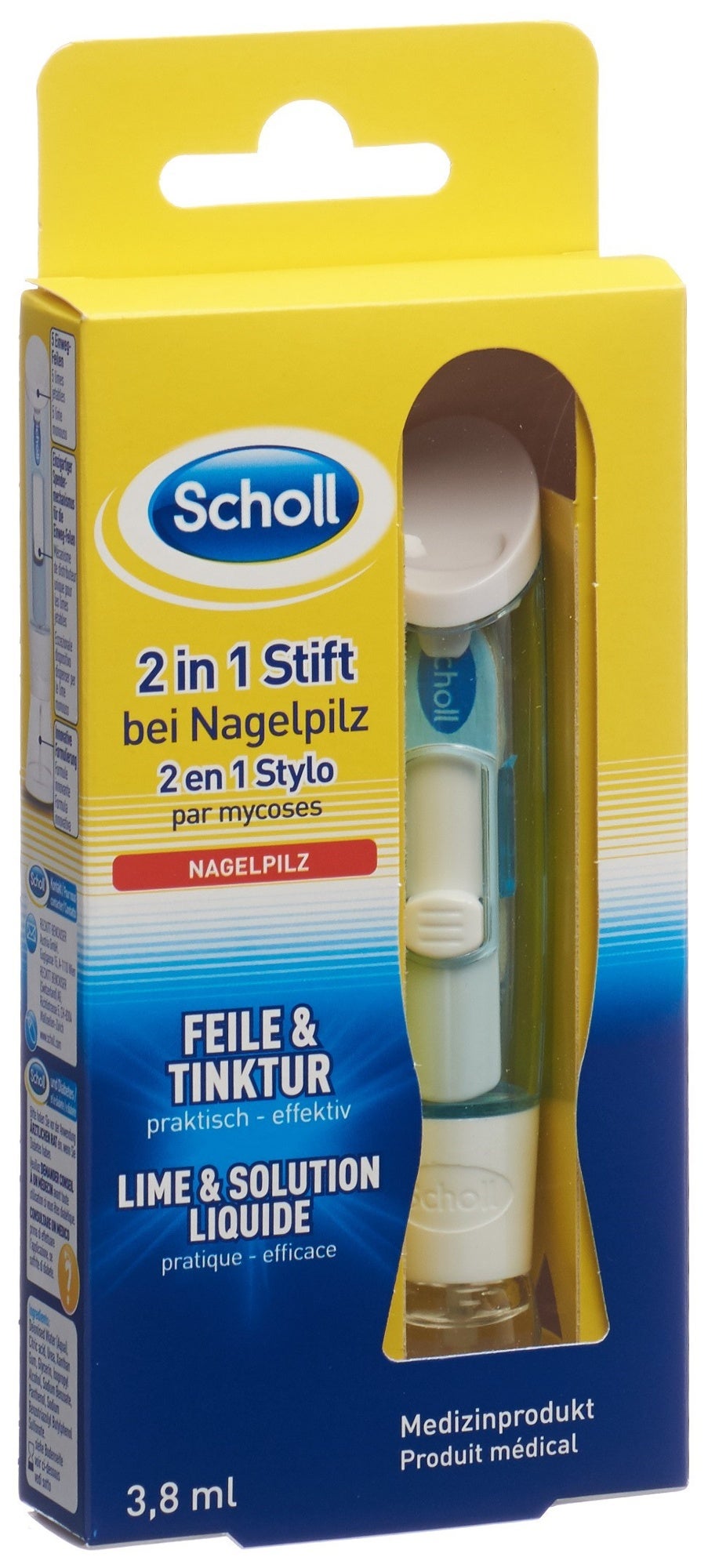 Scholl 2in1 Stift bei Nagelpilz Scholl 2in1 Stift bei Nagelpilz