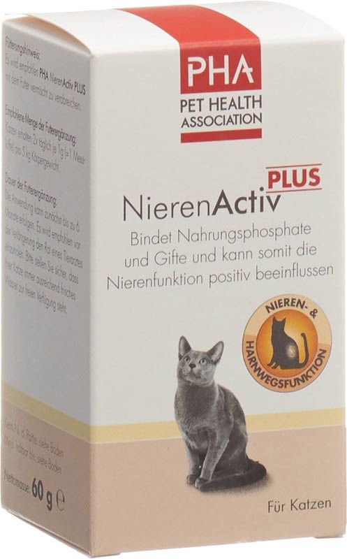 PHA NierenActiv PLUS Katzen Hunde Plv Ds 60g