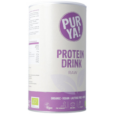 Purya! Vegan Protein Drink Raw Energy Raw Bio 550g Purya! Vegan Protein Drink Raw Energy Raw Bio 550g