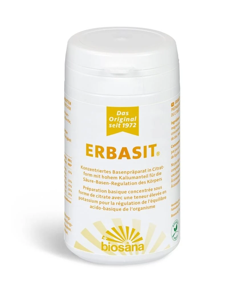 ERBASIT konz Basenpräparat Tabletten Ds 120 Stück ERBASIT konz Basenpräparat Tabletten Ds 120 Stück