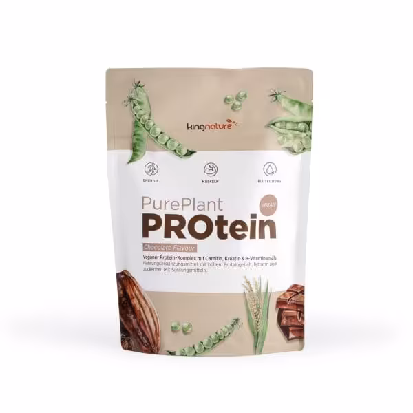 KINGNATURE PurePlant Protein Pulver 500g