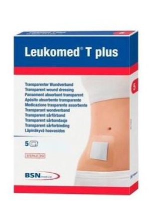 Leukomed T plus transparenter Wundverband 10x30cm mit Wundauflage 5 Stück Leukomed T plus transparenter Wundverband 10x30cm mit Wundauflage 5 Stück