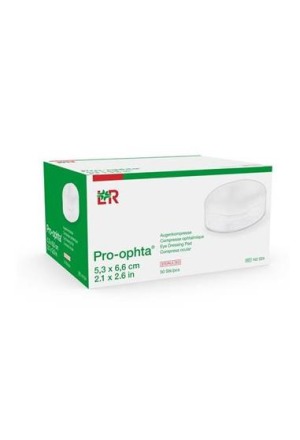 Pro-ophta Augenkompressen 5.3x6.6cm 5 Stück