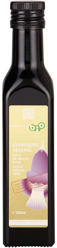 NaturKraftWerke Schwarzes Sesamöl Bio 250ml