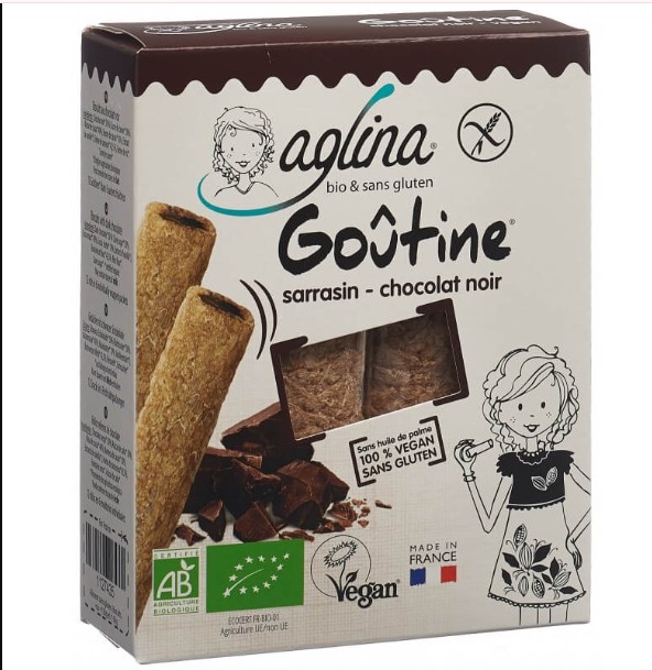 AGLINA Goûtine dunkle Schokolade Bio 125g