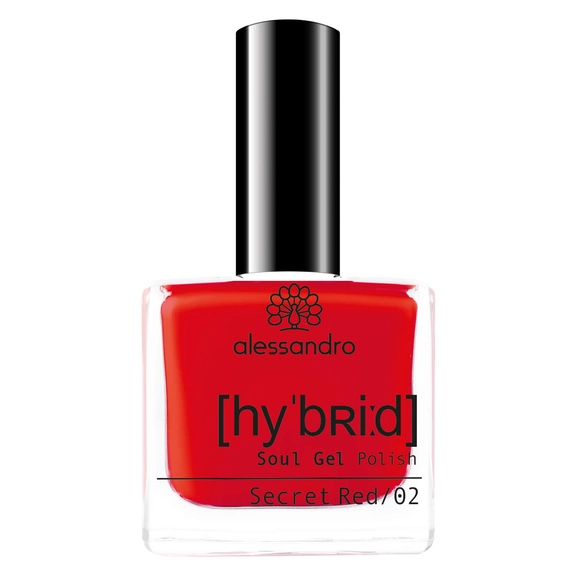 alessandro Hybrid Soul Gel Polish Secret Red