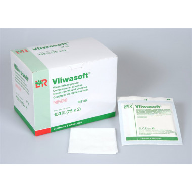 VLIWASOFT SET NW Kompr 8 5x5cm 4fach 75 x 2 Stück