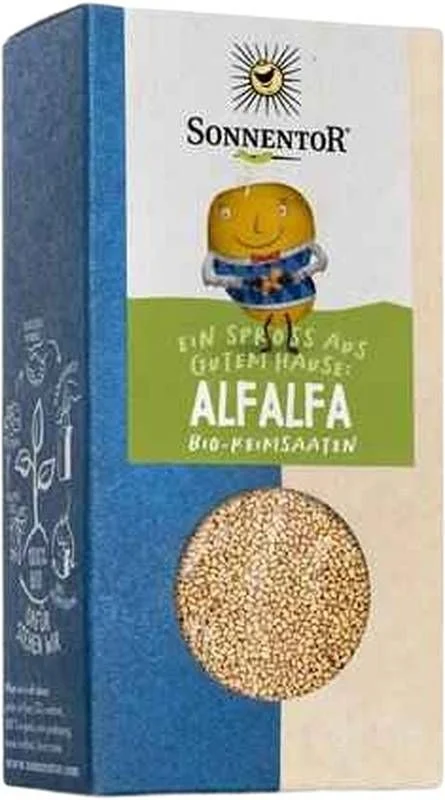 SONNENTOR Keimsaat Alfalfa BIO Btl 120g SONNENTOR Keimsaat Alfalfa BIO Btl 120g
