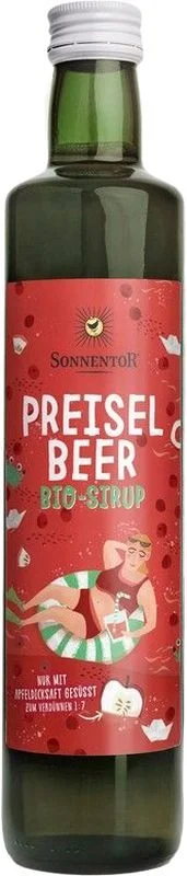SONNENTOR Preiselbeer Sirup BIO Fl 500ml SONNENTOR Preiselbeer Sirup BIO Fl 500ml