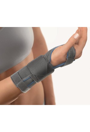 BORT Handgelenkstütze Alu-Schiene M Band re grau BORT Handgelenkstütze Alu-Schiene M Band re grau